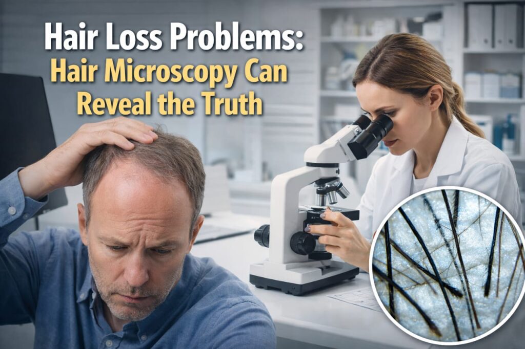 Hair Loss Problems scalp condition examination