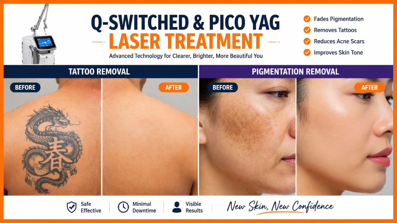 Qs-Nd-Yag Pico Laser Treatment